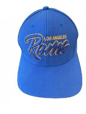 LA Rams 47 Brand Script Snapback Hat Blue